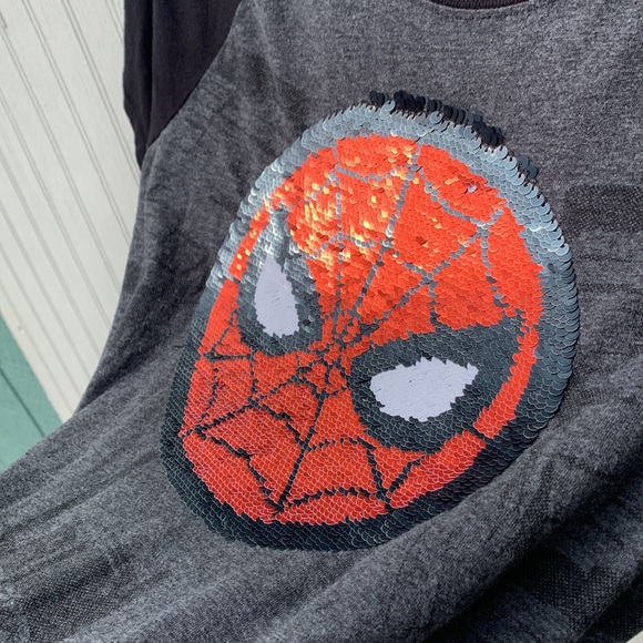 Spiderman sequin Tee - Picture 10 of 12